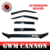 Bonnet Protector, Window Visors to suit GWM Cannon 2019-2022 Great Wall Guard